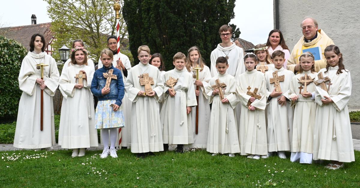 1. Kommunion 2022 Pfarrei St. Albin
