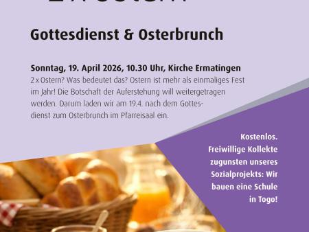 Einladung zum 2×Ostern-Brunch in Ermatingen 