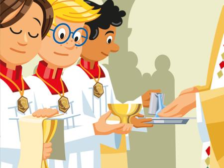 Eucharistiefeier- Ministranten Gottesdienst